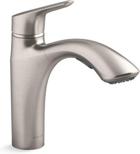 Vibrant Stainless Rival Pull-Out Kitchen Faucet, 1.5 GPM, Single Handle