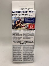 Katadyn Micropur MP1 Water Purifier Tablets 2...