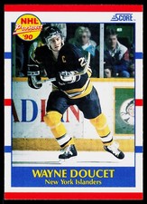 Wayne Doucet, 1990-91 Score American, #397, New York Islanders, RC