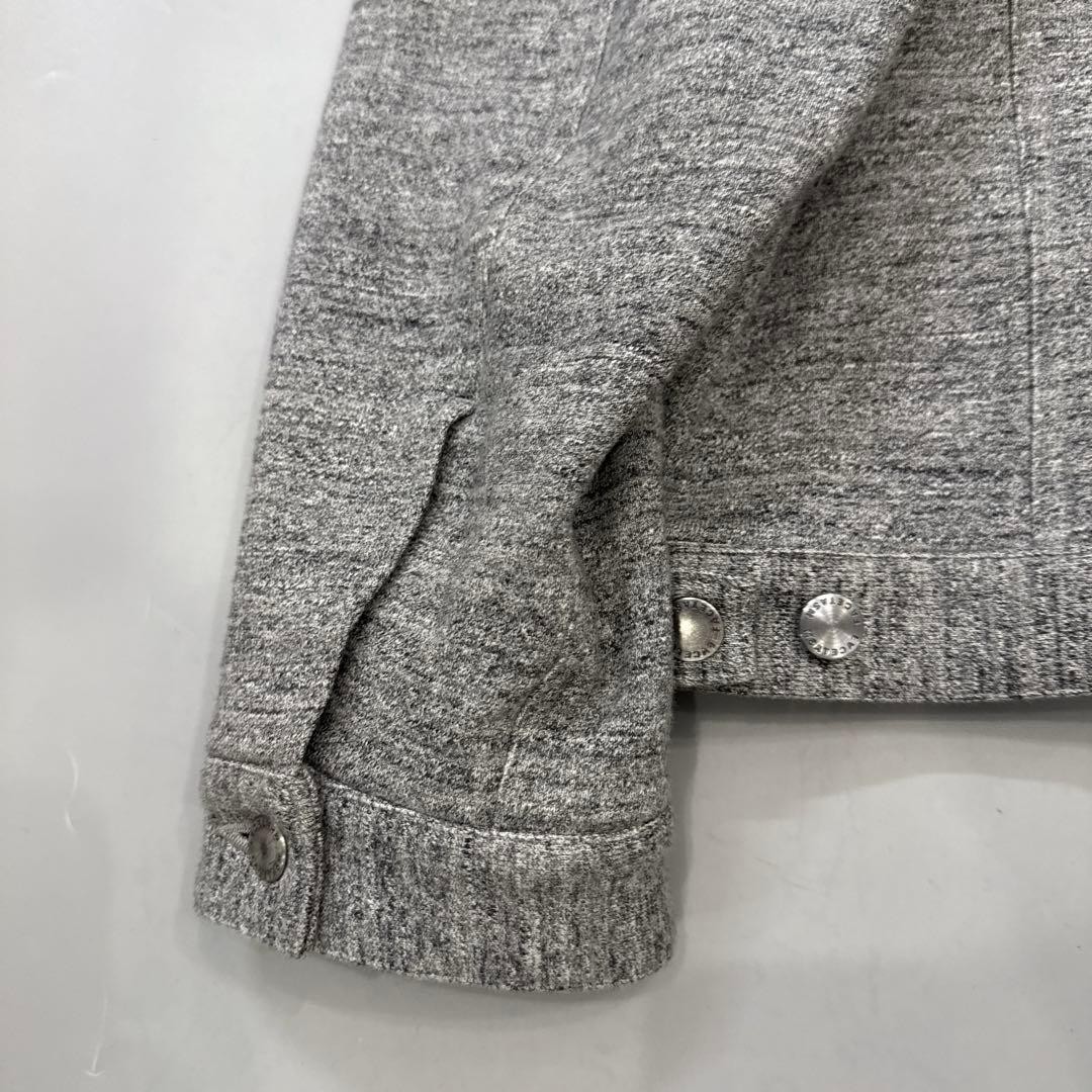 Facetasm Stadium Jacket Gray Leather - image 9