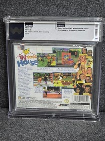 PS1 Playstation 1 WWF IN YOUR HOUSE Wata 9.4 A+ New Sealed VGA Game CGC WWE Bret