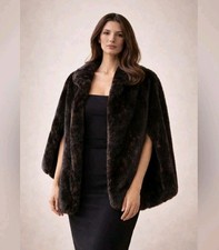 Cappotto scialle pelliccia visone vintage nero mantello swing jacket Seattle USA anni 60 MCM VISONE