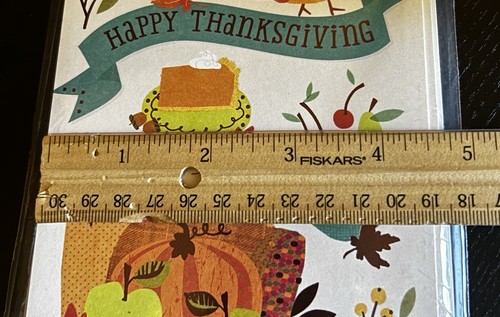Hallmark Thanksgiving Blessings Card & Envelope 10-pack. NEW! 6.75” X 4.75” - Picture 5 of 5