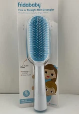 Frida Baby FINE or STRAIGHT Hair Detangler Brush Toddler Kids *READ MORE* Blue