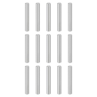 15pcs Dowel Pins M8(8mm) x 65mm Stainless Steel Shelf Support Peg Pin Rod