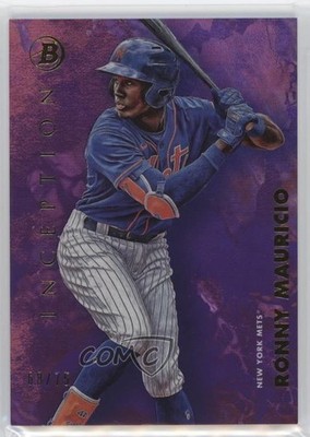 2021 Bowman Inception Fuchsia Foil 68/75 Ronny Mauricio #53 1k9t