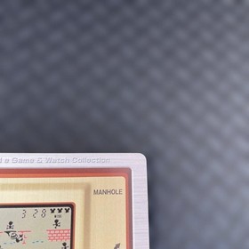 [Rare !] e-Card Promotion Card "Manhole" Game & Watch