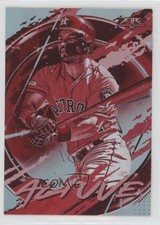 2020 Topps Fire Red Blaze Jose Altuve #172 8k4