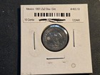 1891 SILVER 10 CENTAVO MEXICO 🇲🇽 18MM 2.7G — photo 3
