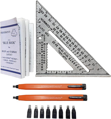 S0101CP216 Value Pack Includes 7-Inch Speed Square with Blue Book and 2-Pack Alw