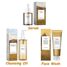 Centella Skin Care Set Centella Serum Face Wash Cleansing Oil Facial Care Set So