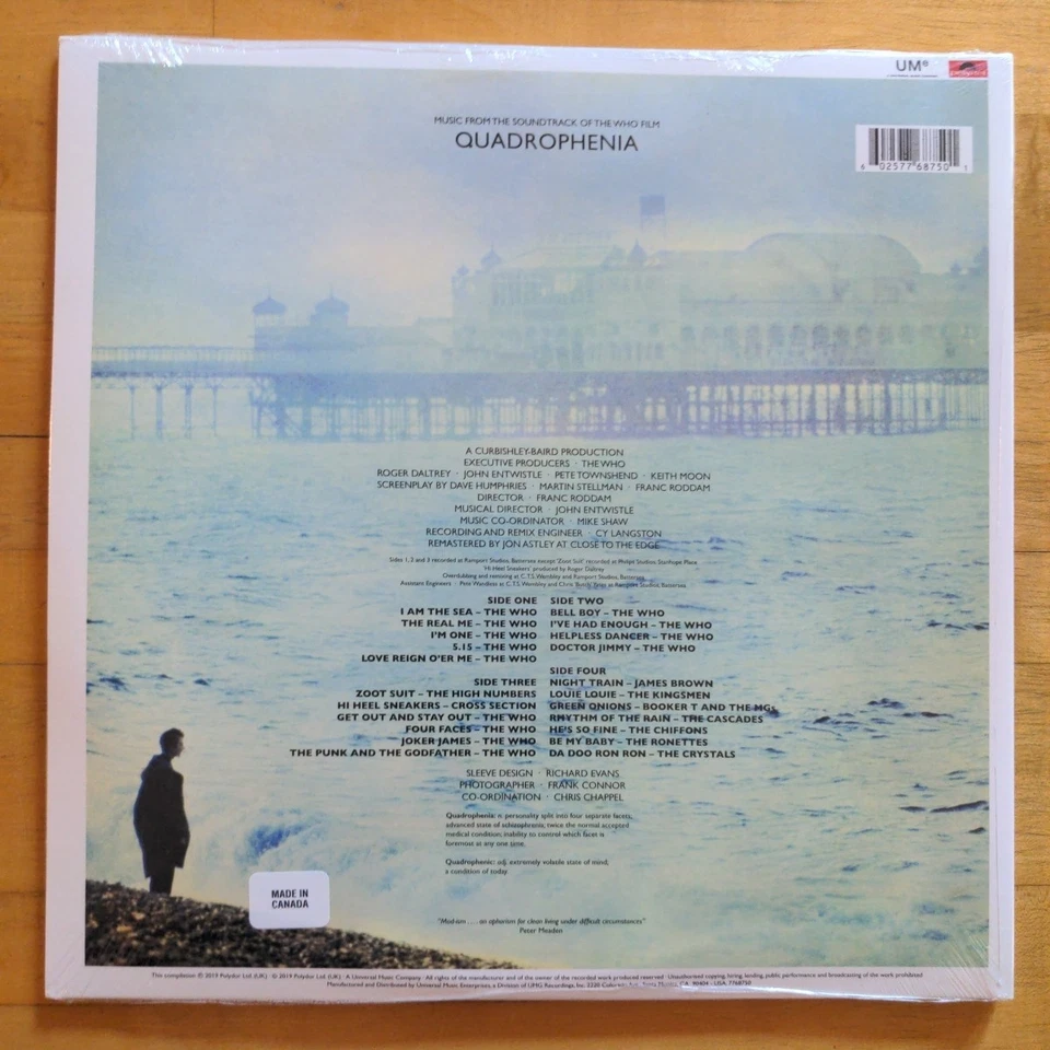 THE WHO - Quadrophenia Soundtrack - 2xLP 180g Vinyl SEALED MINT - Image 2 of 2