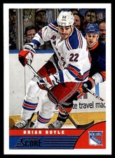 2013-14 Score Brian Boyle New York Rangers #339