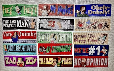 #ad #ad The Simpsons 2006 Novelty Coin Machine Bumper Stickers Lot Of 150 NEW NOS $99.00