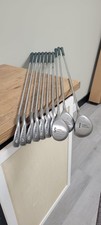 Vintage Wilson Dyna Sole Irons RH Steel Shaft Reg Flex 4-P, 1,3,5 Woods