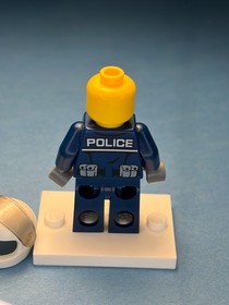LEGO City Minifig cty0484 - City Motorcycle Officer - Light Scratches/No Cracks