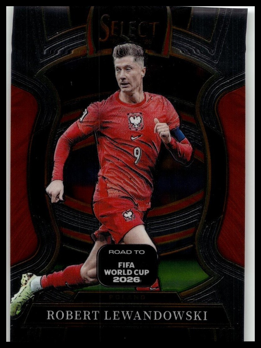 2025-26 Panini Select World Cup Robert Lewandowski #37 Poland Chicago Fire