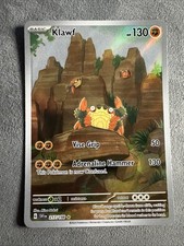 Klawf 217/198 Sv01 Scarlet & Violet Base Set Illustration Rare Pokemon Card NM on eBay