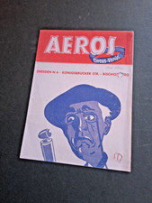 1947 Jan LEIPZIG DDR programm CIRCUS AEROS zirkus cirque circo programme program