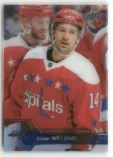 2016-17 Upper Deck - Justin Williams #188 Clear Cut Acetate