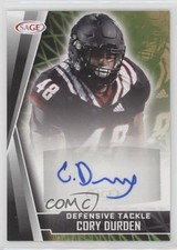 2022 SAGE Low Series Auto Black Cory Durden #A-CD Auto fm0