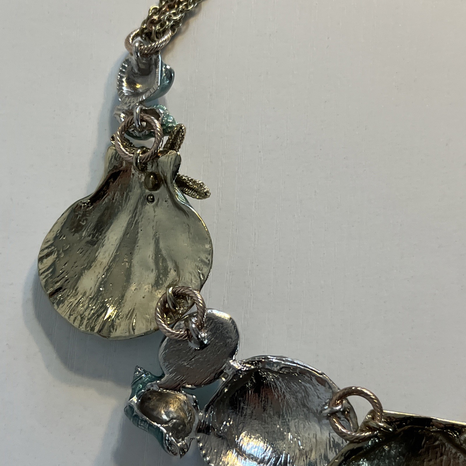 Gorgeous St. Thomas Seashell Statement Necklace ~… - image 15