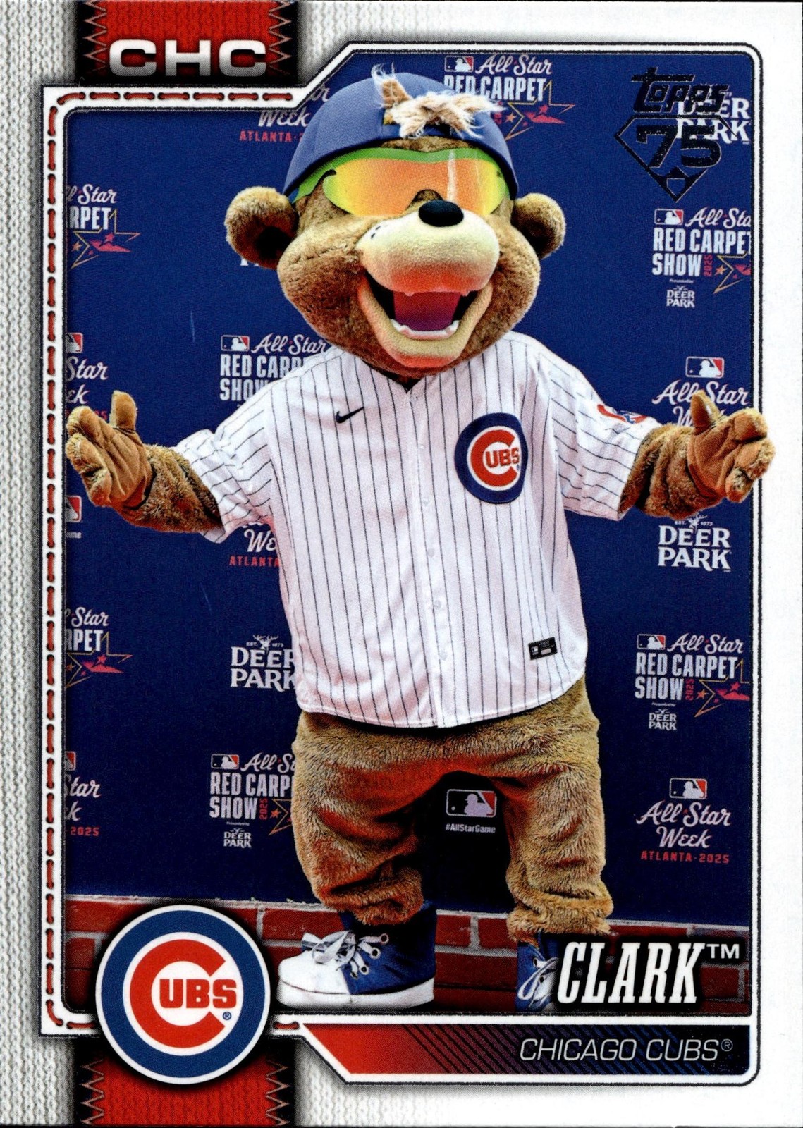 2026 Topps Mascots Chicago Bears Clark Card #M-18