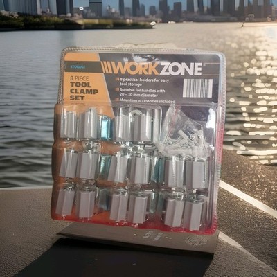 Workzone 8-teiliges Werkzeugklemmen-Set - Schwerlast - Holzarbeiten & Heimwerker