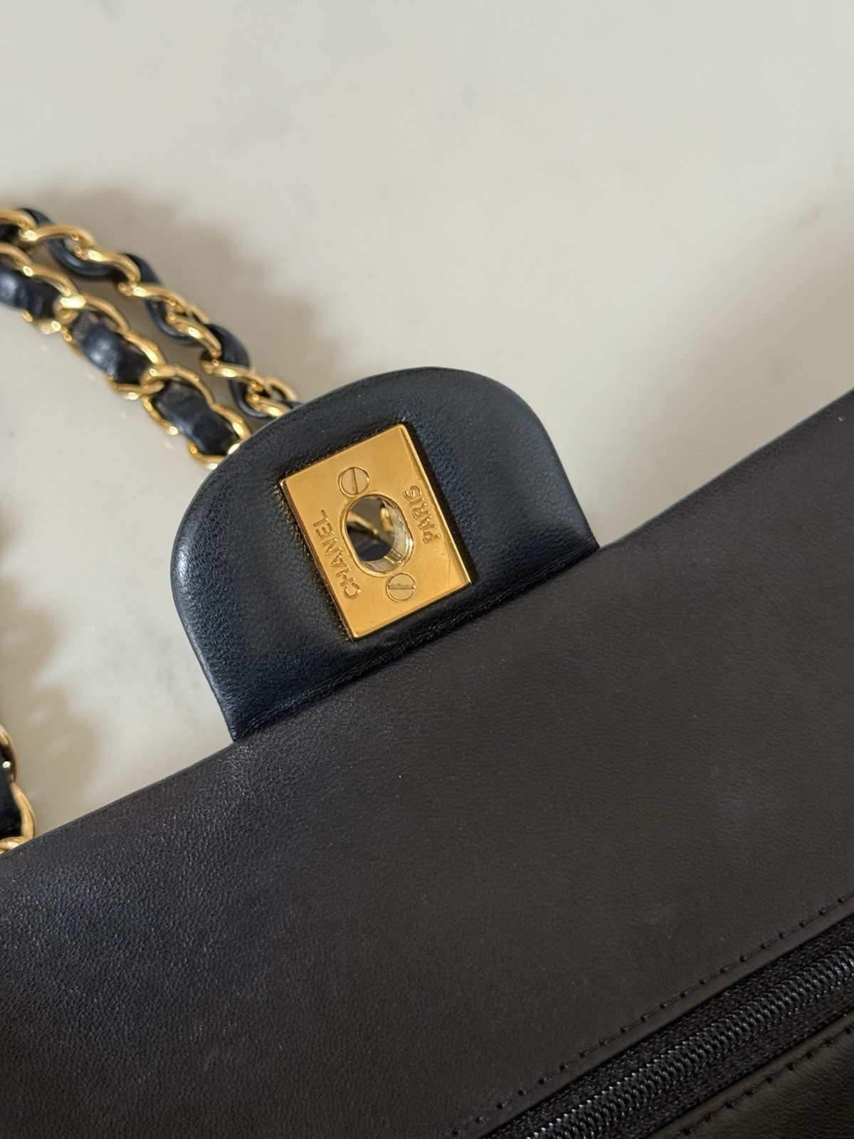 Chanel Medium Double Flap Bag Gold Hardware RRP £9,090 Authentic image 7