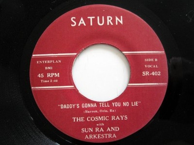 COSMIC RAYS Sun Ra 45 Dreaming Daddys Gonna Tell REPRO Near-MINT Doowop Gf 171