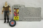 G.I. Joe CRYSTAL BALL v1 Figure Complete w/File Card 1987 Vintage Hasbro ARAH