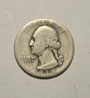 1938-P WASHINGTON 90% SILVER QUARTER LOWER MINTAGE 25C FREE SHIPPING