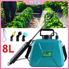 8L Electric Garden Plant Sprayer USB Rechargeable Battery Powered Sprayer