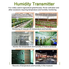 Wall Mounted Temperature And Humidity Transmitter Sensor Temperature Humidity