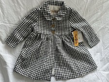 Toddler Girl Dress Coat Purple Rose Size 18month
