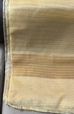 Golden Orange Tissue Dupatta Scarf Hijab Head Wrap Crinkle Full Dupatta
