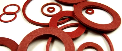 H&F FIBRE WASHERS Red Flat Sealing - All Sizes M5 - M24 - Any Quantity - FREE UK P&P