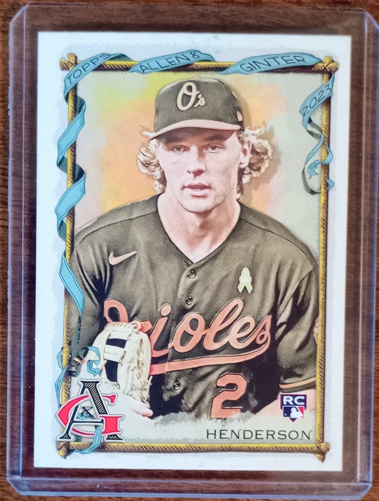 Gunnar Henderson 2023 Topps Allen & Ginter #72 Rookie Card RC Baltimore Orioles