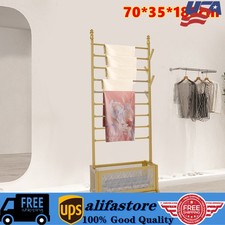 Ribbon Holder Organizer Rack w/Wheels Large Capacity Ribbon Stand Organizer