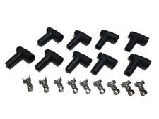 Spark Plug Wires Distributor Boots Ends 90 Degree Hei Ignition Chevy Ford Mopar