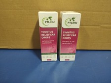 2 Ea Tinnitus Relief Liquid Ear Drops Hearing Support Supplement 60ml SEALED