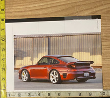 Porsche 1998 Ruf Turbo R Cabriolet Car Scene Book Photograph