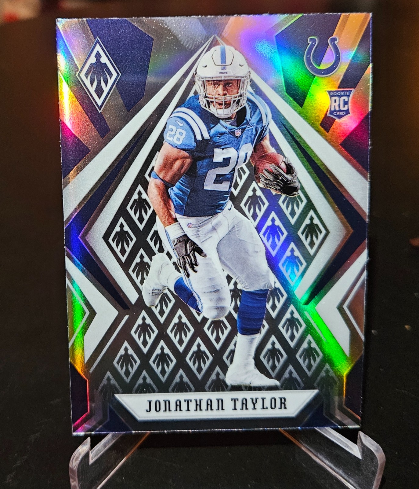 JONATHAN TAYLOR 2020 Panini Phoenix #118 SILVER Parallel Rookie Sharp!