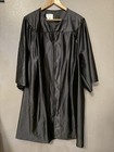 Herff Jones Black Graduation Gown | Unisex | Fits 4’11”–5’0” | EUC — photo 1
