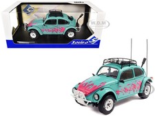 1976 VOLKSWAGEN BEETLE BAJA MIAMI GREEN 1/18 DIECAST MODEL BY SOLIDO S1809604