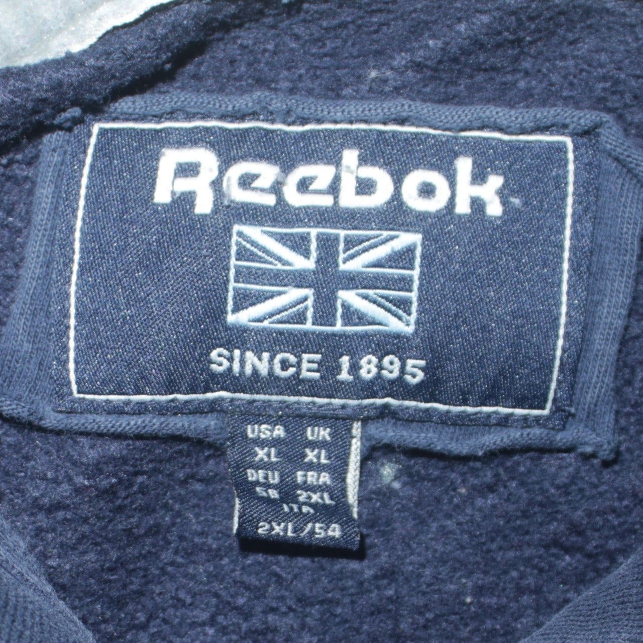 Reebok Blue Hoodie Mens Xl image 7