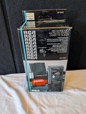 Vintage RCA Rechargeable Cassette Player AM FM Rp1940 New In Box Rare