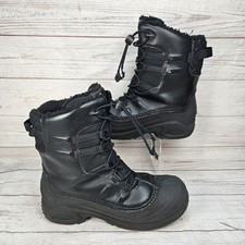 Columbia Omni-heat Lined Bugaboot 400 Grams Snow Boots Youth Size 6 YY8828-010.