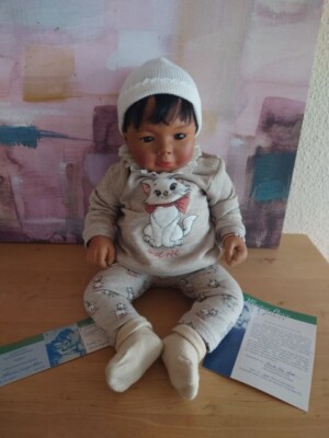 Kailani von Laura Tuzio-Ross, Künstlerpuppe Baby, lim. 133/500, 55 cm
