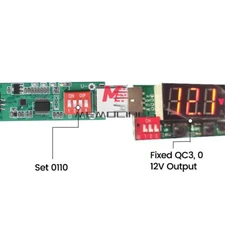 PD/QC2.0 3.0 Protocol Fast Charging Decoy Trigger Aging Test Board 5V9V12V15V20V